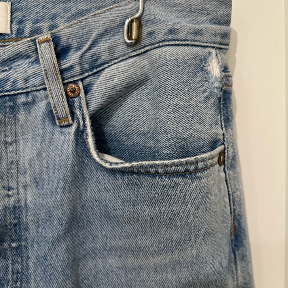 Agolde 90s Mid Rise Loose Fit Slightly Distressed - Picture 2 of 8